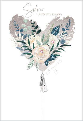 Picture of SILVER ANNIVERSARY CARD